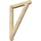 Ekena Millwork Traditional Craftsman Rough Sawn Bracket, Douglas Fir, 4"W x 36"D x 48"H BKT04X36X48TRA04RDF - alternate 1